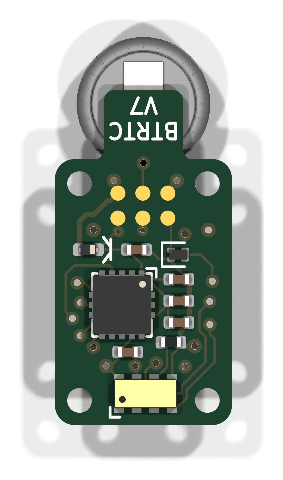 BitTagv7, bottom side